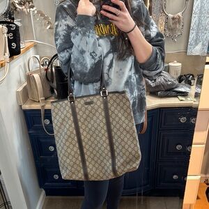 Gucci Beige Tote Bag